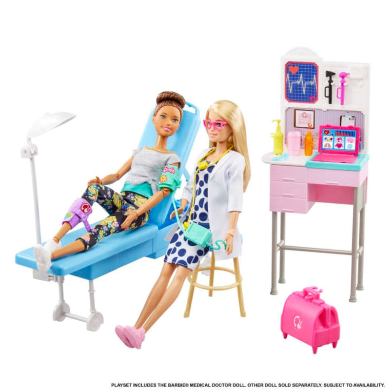 Barbie Medical Doctor Doll And Playset-Dolls-Barbie-Toycra