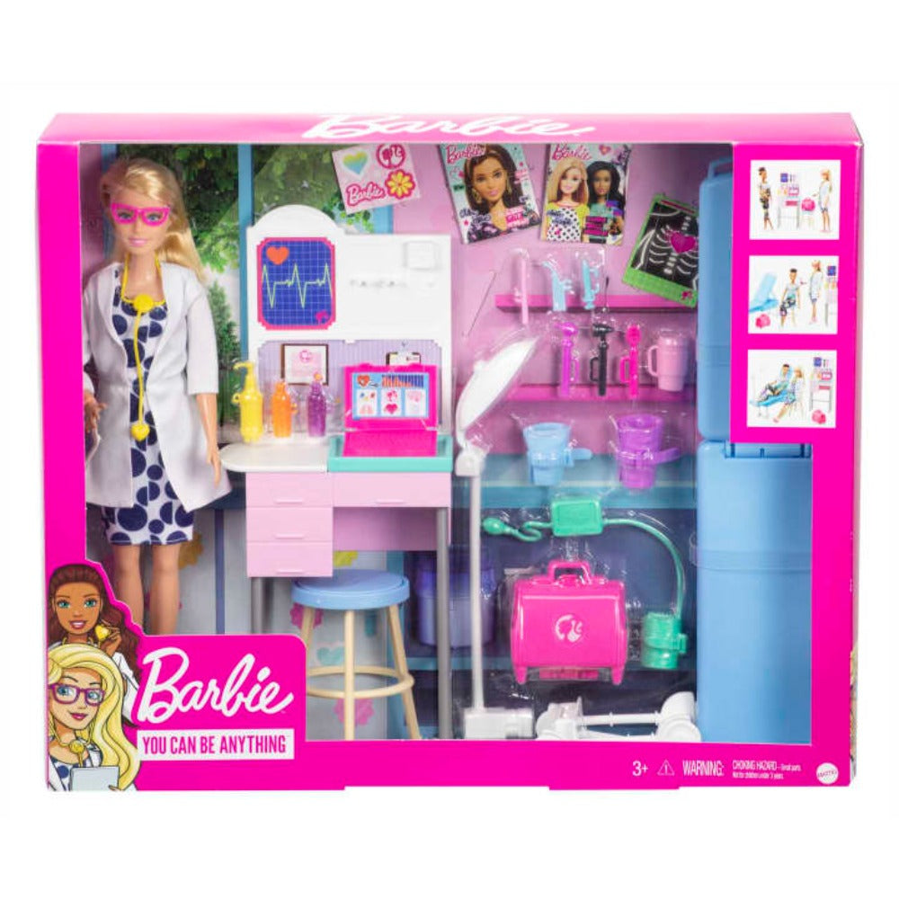 Barbie Medical Doctor Doll And Playset — Toycra