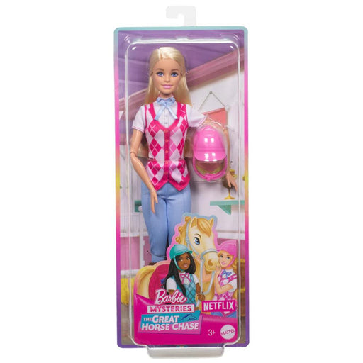 Barbie Mysteries: The Great Horse Chase Barbie “Malibu” Doll With Riding Clothes & Accessories-Dolls-Barbie-Toycra