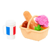 Barbie Pink Passport Paris Doll Set With Clothes & Picnic Accessories, Includes Brunette Doll