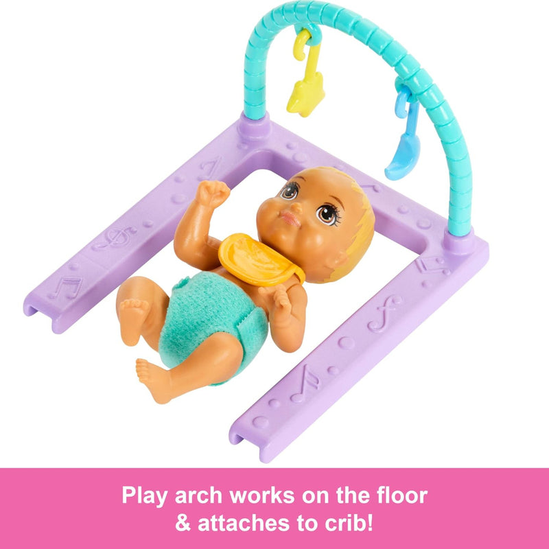 Barbie Skipper Babysitter Doll With Twin Nursery Playset & Accessories-Dolls-Barbie-Toycra
