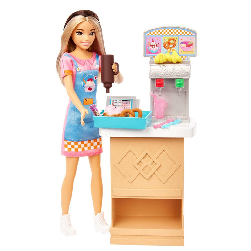 Barbie Skipper Doll and Snack Bar Playset With Accessories
