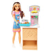 Barbie Skipper Doll and Snack Bar Playset With Accessories-Dolls-Barbie-Toycra