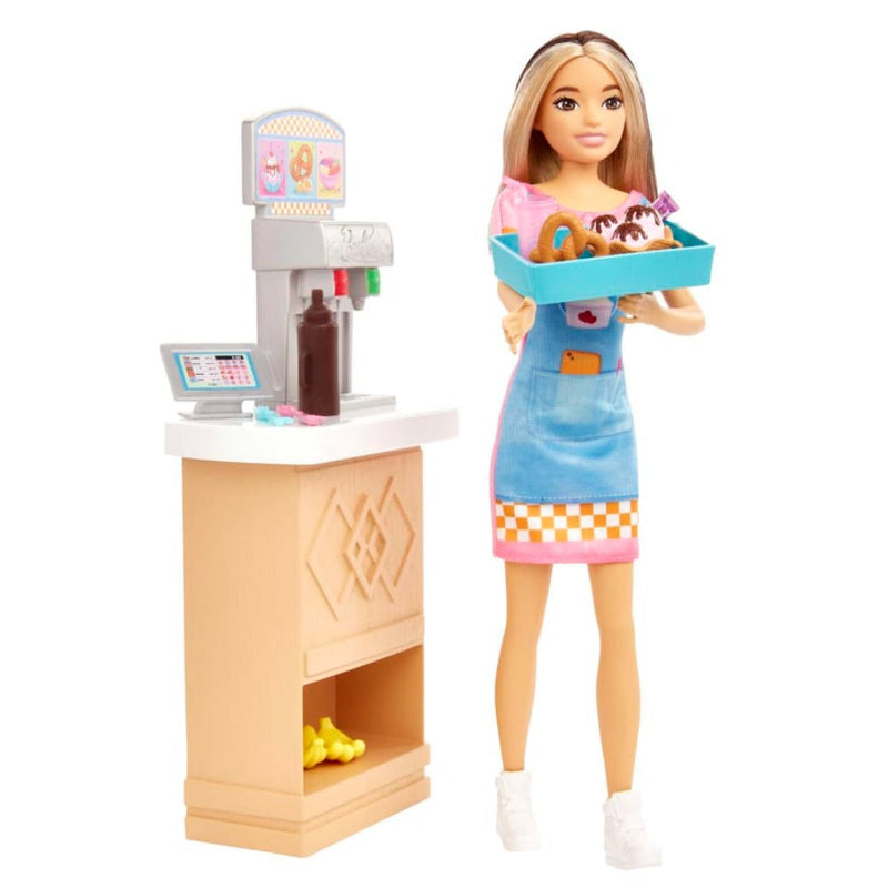 Barbie Skipper Doll and Snack Bar Playset With Accessories