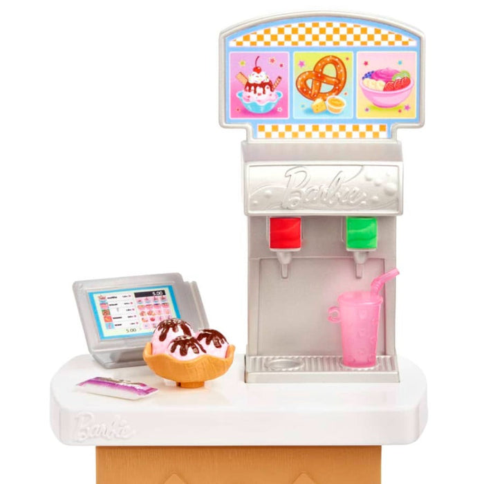 Barbie Skipper Doll and Snack Bar Playset With Accessories-Dolls-Barbie-Toycra