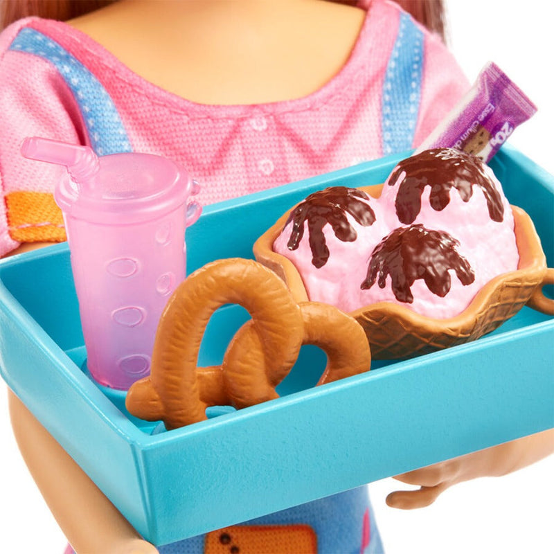 Barbie Skipper Doll and Snack Bar Playset With Accessories