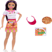 Barbie Skipper First Jobs, Pizzeria Waitress Doll With Accessories