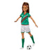 Barbie Soccer Doll, Brunette, #16 Uniform, Soccer Ball, Cleats, Socks-Dolls-Barbie-Toycra