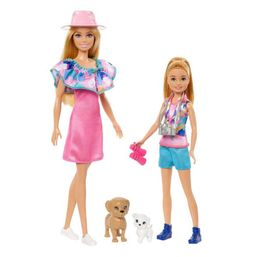 Barbie & Stacie Sister Doll Set With 2 Pet Dogs & Accessories-Dolls-Barbie-Toycra