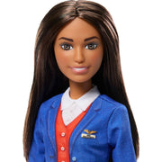 Barbie Stewardess Fashion Doll In Blue Uniform