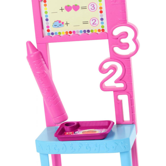 Barbie Teacher Doll With Brunette Fashion Doll, 1 Toddler Doll, & Teaching Accessories-Dolls-Barbie-Toycra