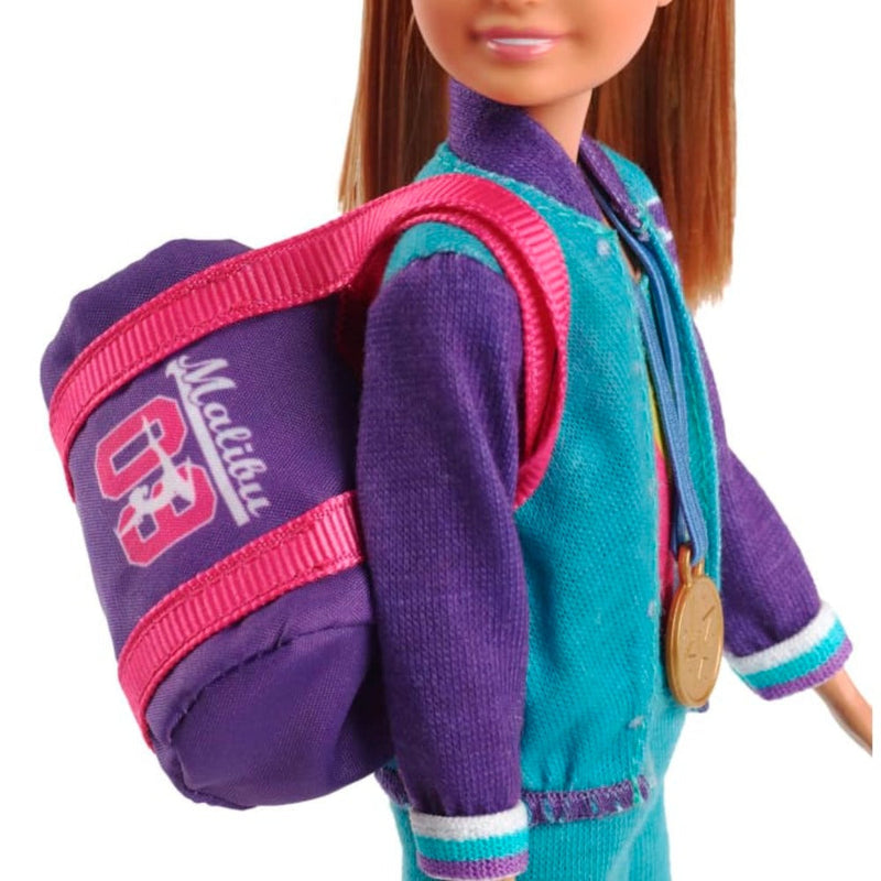 Barbie Team Stacie Doll And Gymnastics Playset