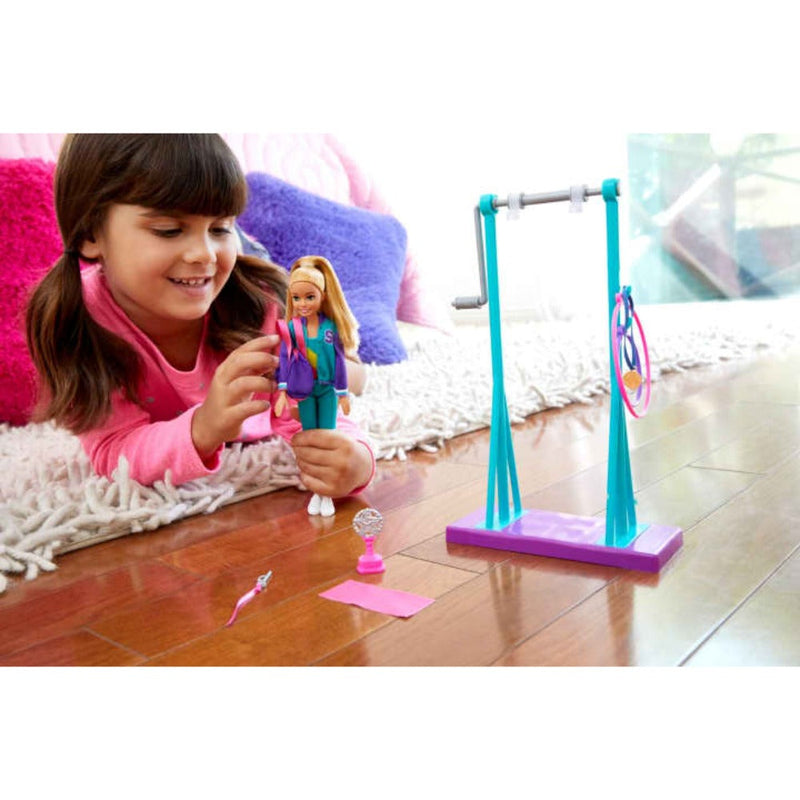 Barbie Team Stacie Doll And Gymnastics Playset