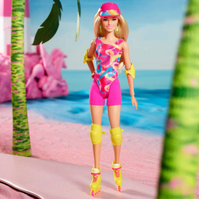 Barbie The Movie Collectible Doll, Margot Robbie As Barbie in Inline Skating Outfit-Dolls-Mattel-Toycra