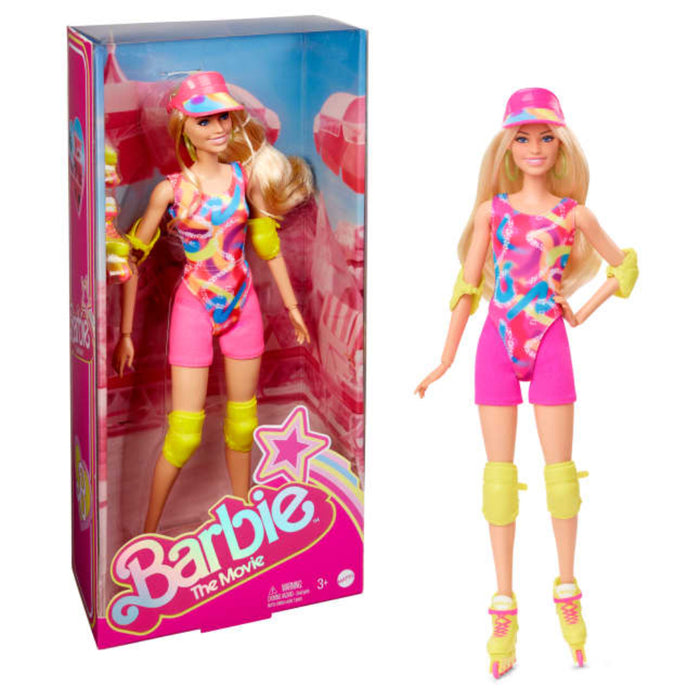 Barbie The Movie Collectible Doll, Margot Robbie As Barbie in Inline Skating Outfit-Dolls-Mattel-Toycra