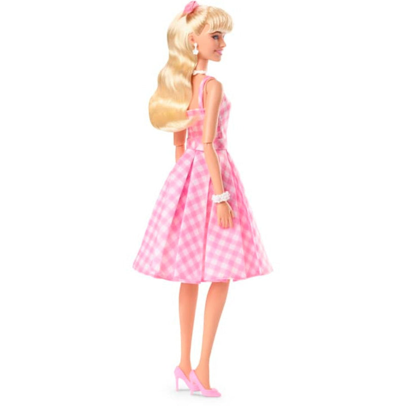 Barbie the Movie Collectible Doll, Margot Robbie As Barbie In Pink Gingham Dress