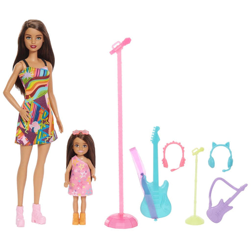 Barbie® Dolls & Accessories, Sisters Pop Star-Themed Playset-Dolls-Barbie-Toycra