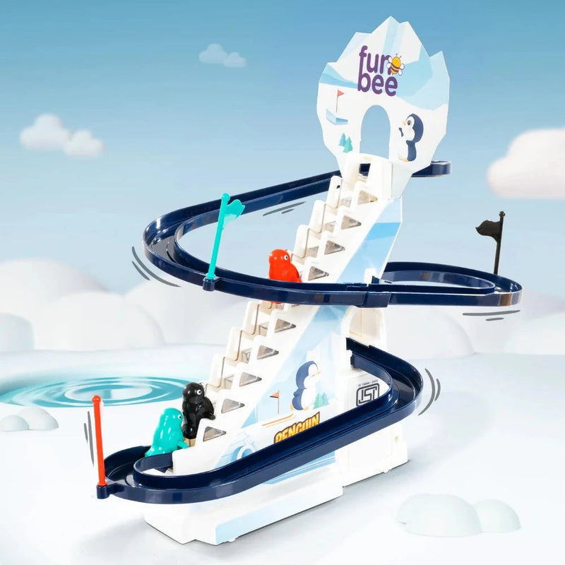 Baybee Funbee 3 Pcs Large Baby Penguin Glider Slider For Kids