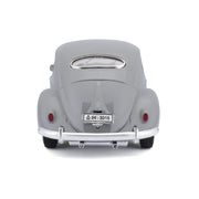 Bburago 1/18 1955 Grey VW KAFER BEETLE Collectible Models
