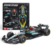 Bburago 1/24 Scale Mercedes-AMG F1W15 Formula 1 #44 Lewis Hamilton Model Kit