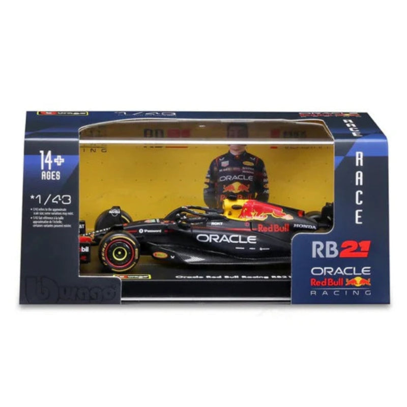 Bburago 1/43 Racing - Oracle Red Bull RB21_Bahrain GP Collectible Models