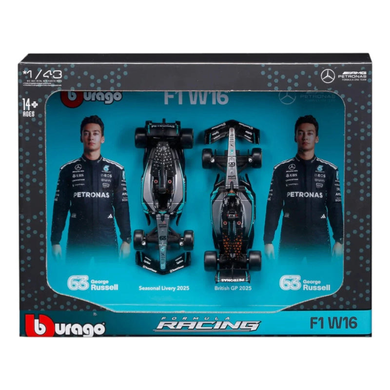 Bburago Formula Without Helmet & Stand 1:43