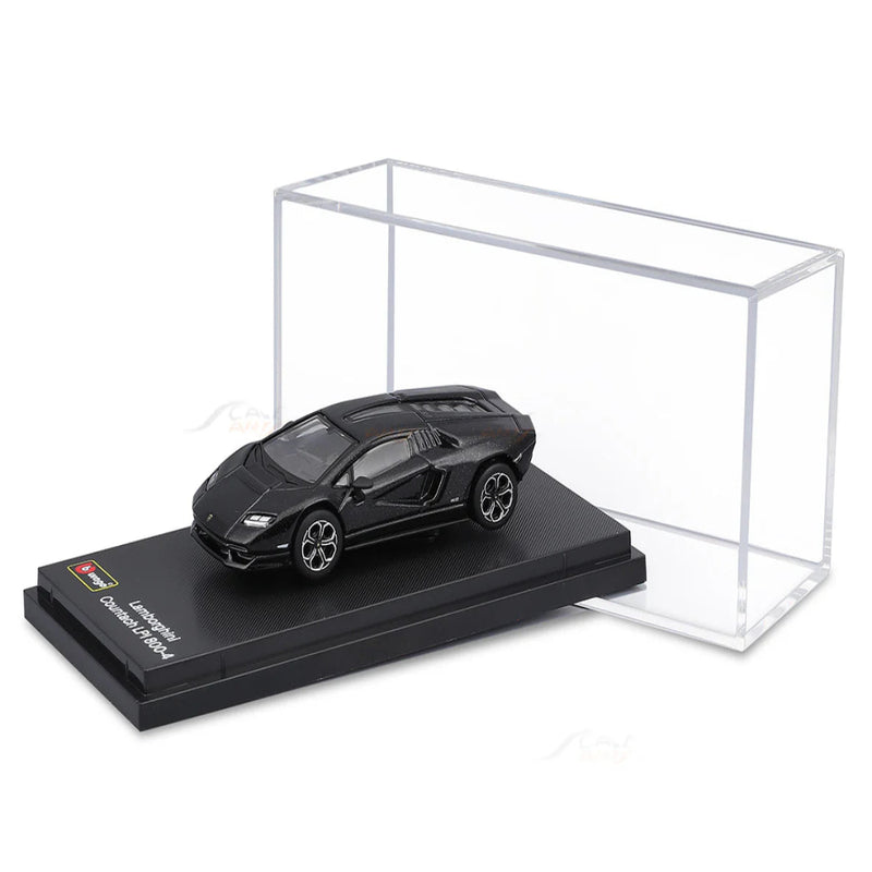 Bburago 1/64 Black Lamborghini Countach LPI 800-4 Collectible Models