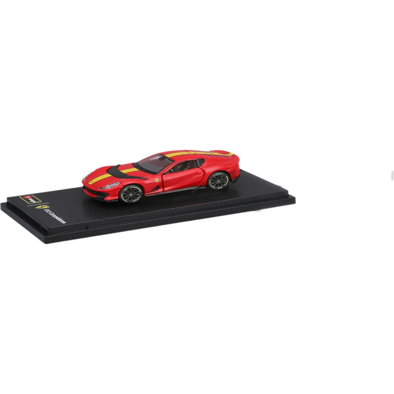 Bburago 1/64 Ferrari 812 Competizione Collectible Models-Red