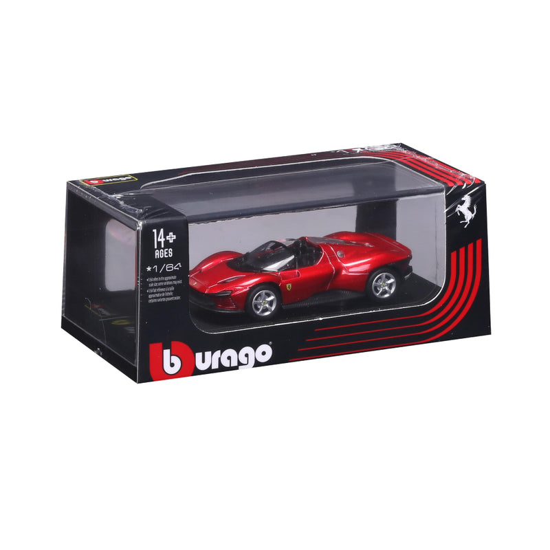 Bburago 1/64 Red Ferrari Daytona SP3 Collectible Models