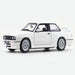 Bburago 1988 BMW 3 Series M3 E30 White 1:24 Bburago with Acrylic Case Licensed Diecast Scale Model Car Collectible-Vehicles-Bburago-Toycra
