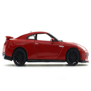 Bburago 2017 Nissan GT-R R35 Red 1:24 Bburago with Acrylic Case Licensed Diecast Scale Model Car Collectible