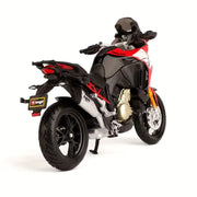 Bburago 2022 Ducati Multistrada V4 1:18 Bburago Licensed Diecast Scale Model Bike Collectible