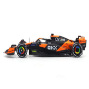 Bburago 2024 McLaren MCL38 No.81 with figure 1:24 Bburago licensed diecast Scale Model car collectible