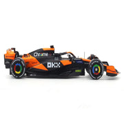 Bburago 2024 McLaren MCL38 No.81 with figure 1:24 Bburago licensed diecast Scale Model car collectible