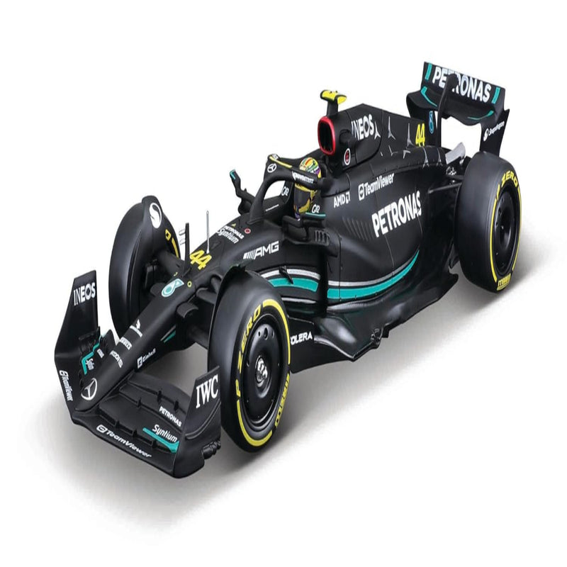 Bburago 2024 Mercedes-AMG W15 #44 Lewis Hamilton 1:24 Bburago licensed Formula 1 diecast scale model car