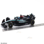 Bburago 2024 Mercedes-AMG W15 #63 George Russell 1:24 Bburago licensed Formula 1 diecast scale model car