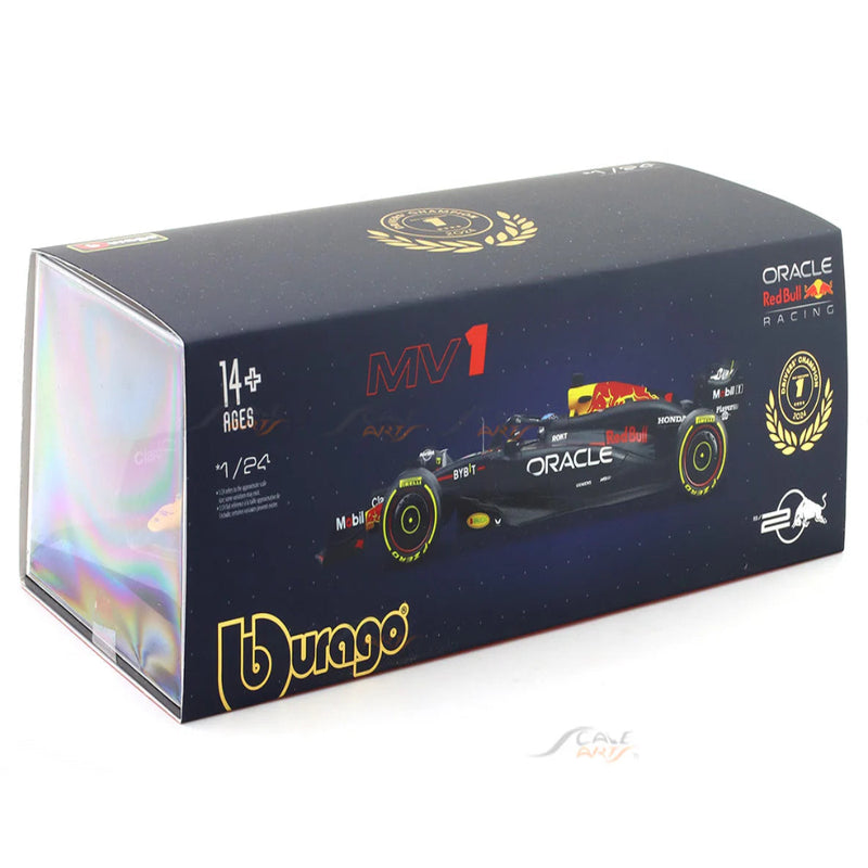 Bburago 2024 Oracle RebBull RB20 #1 Max Verstappen 1:24 Bburago licensed Formula 1 diecast scale model car