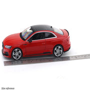 Bburago Audi RS 5 Coupe Red 1:24 Bburago with Acrylic Case Licensed Diecast Scale Model Car Collectible