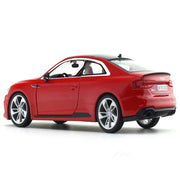 Bburago Audi RS 5 Coupe Red 1:24 Bburago with Acrylic Case Licensed Diecast Scale Model Car Collectible