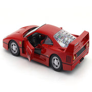 Bburago Ferrari F40 with Acrylic case 1:24 Bburago licensed diecast Scale Model car collectible