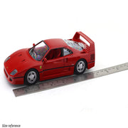 Bburago Ferrari F40 with Acrylic case 1:24 Bburago licensed diecast Scale Model car collectible