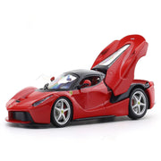 Bburago Ferrari LaFerrari red with Acrylic Case 1:24 Bburago licensed diecast Scale Model car collectible