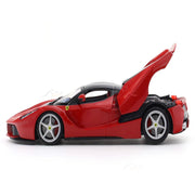 Bburago Ferrari LaFerrari red with Acrylic Case 1:24 Bburago licensed diecast Scale Model car collectible