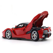 Bburago Ferrari LaFerrari red with Acrylic Case 1:24 Bburago licensed diecast Scale Model car collectible