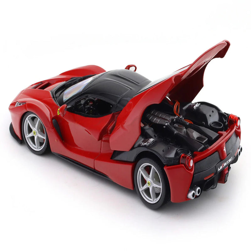 Bburago Ferrari LaFerrari red with Acrylic Case 1:24 Bburago licensed diecast Scale Model car collectible