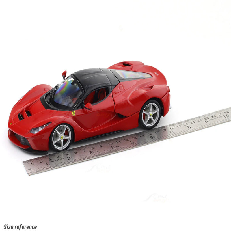Bburago Ferrari LaFerrari red with Acrylic Case 1:24 Bburago licensed diecast Scale Model car collectible