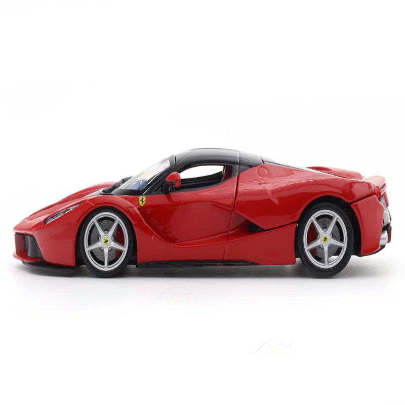 Bburago Ferrari LaFerrari red with Acrylic Case 1:24 Bburago licensed diecast Scale Model car collectible