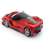 Bburago Ferrari LaFerrari red with Acrylic Case 1:24 Bburago licensed diecast Scale Model car collectible