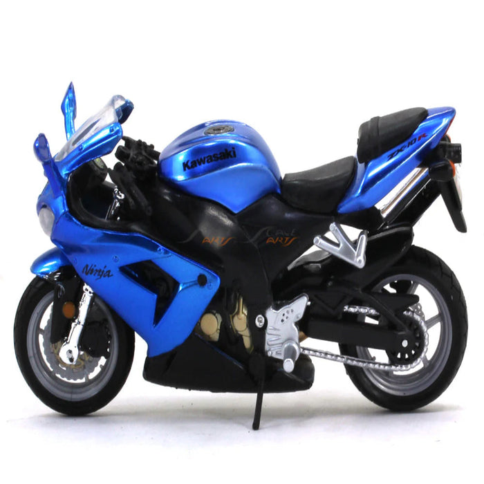 Bburago Kawasaki Ninja ZX-10R 1:18 diecast scale model bike-Vehicles-Bburago-Toycra