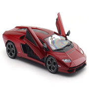 Bburago Lamborghini Countach LPI 800-4 red 1:24 Bburago with Acrylic Case Licensed Diecast Scale Model Car Collectible
